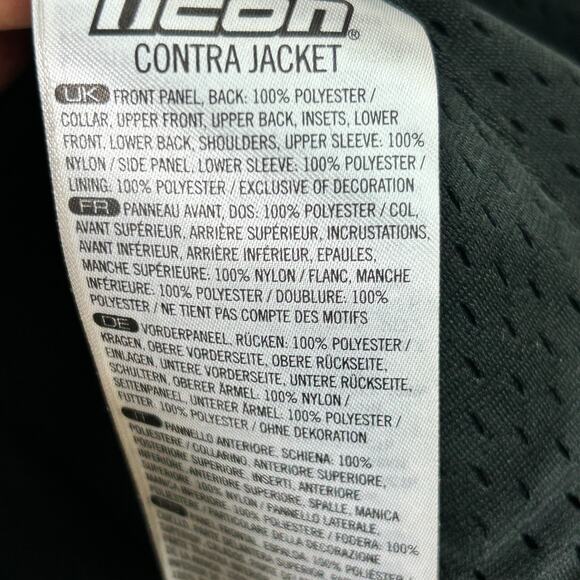 ICON Motorsports CONTRA PERFORMANCE Series Motorcycle Jacket Size XL LADIES - Picture 13 of 15